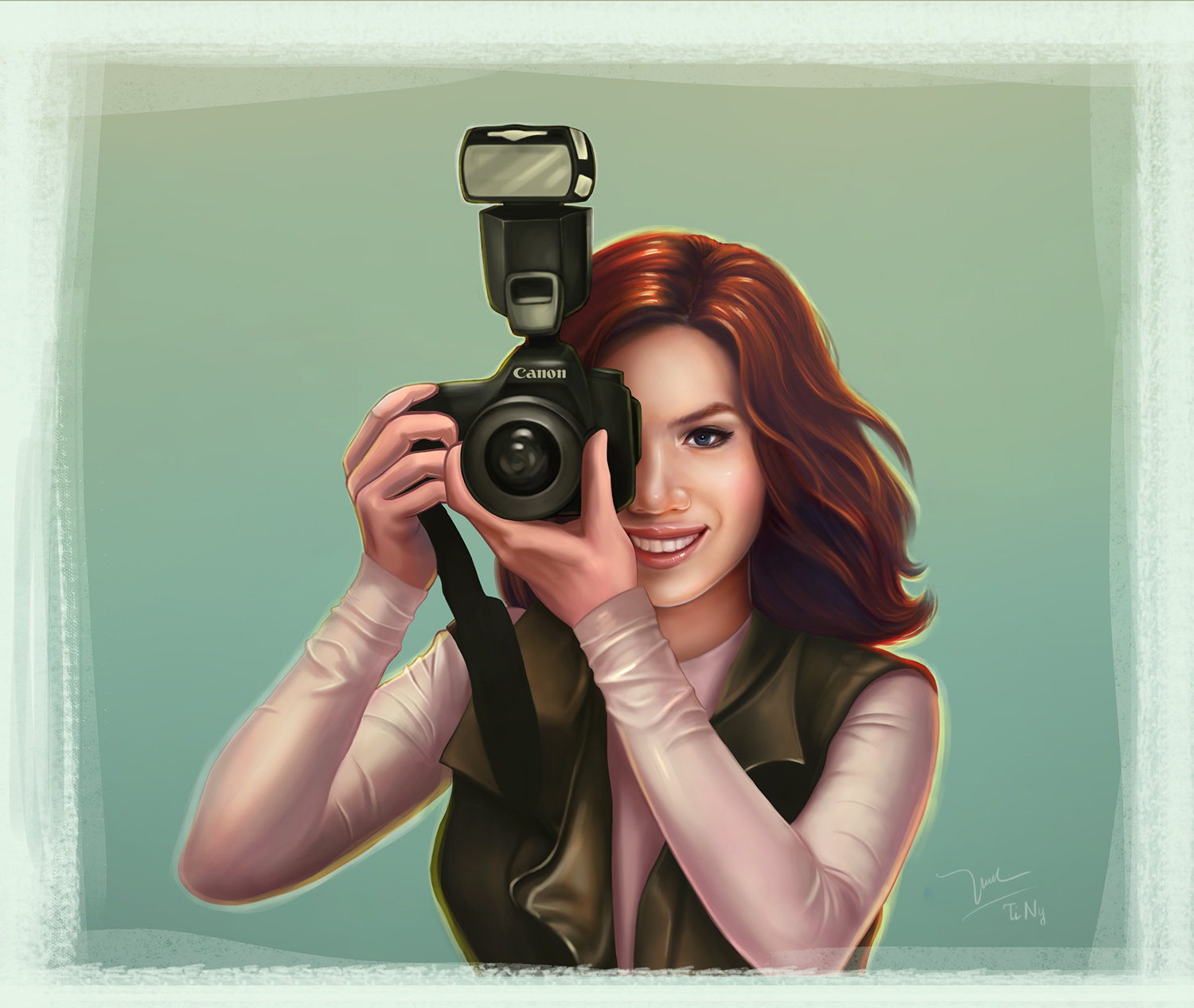 Как нарисовать профессию фотографа