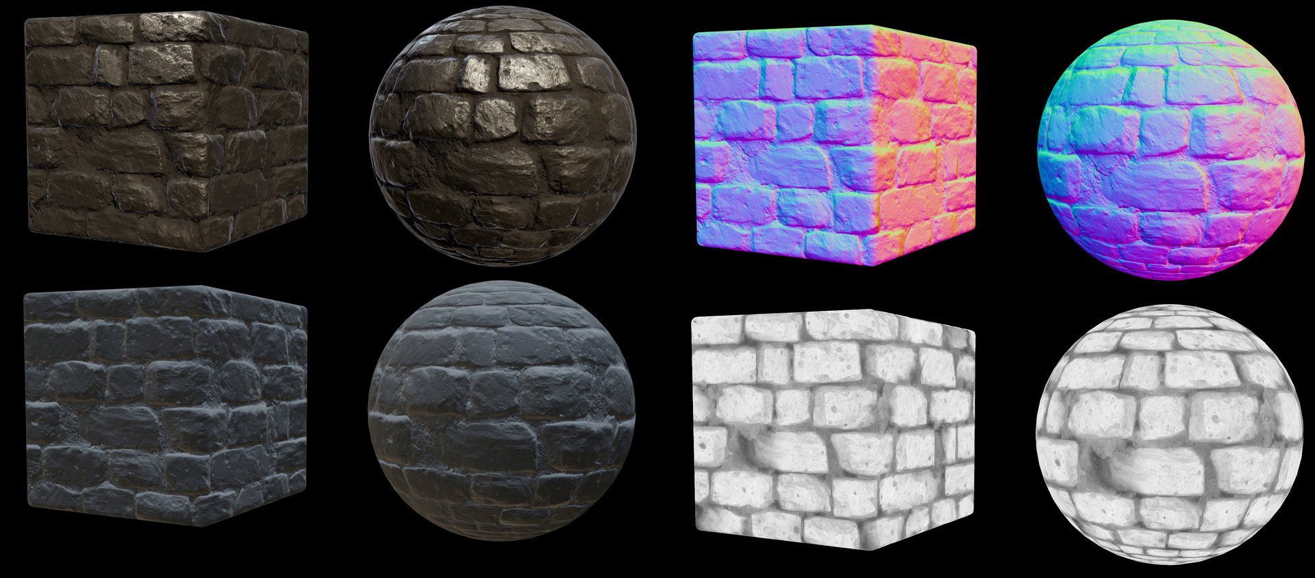 ArtStation - heavy stone wall