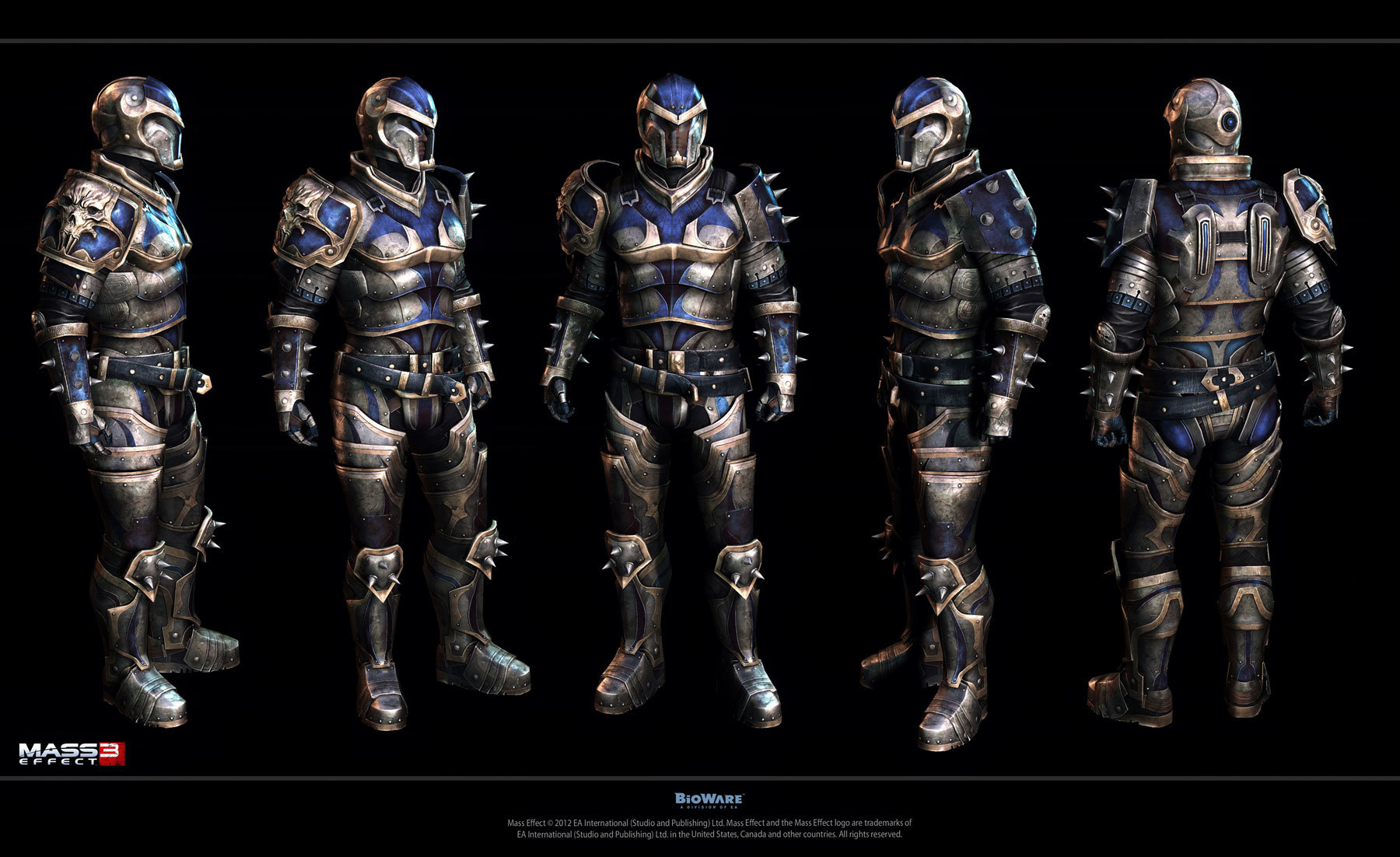 Rodrigue Pralier Mass Effect 3 Harvester and Shepard skins