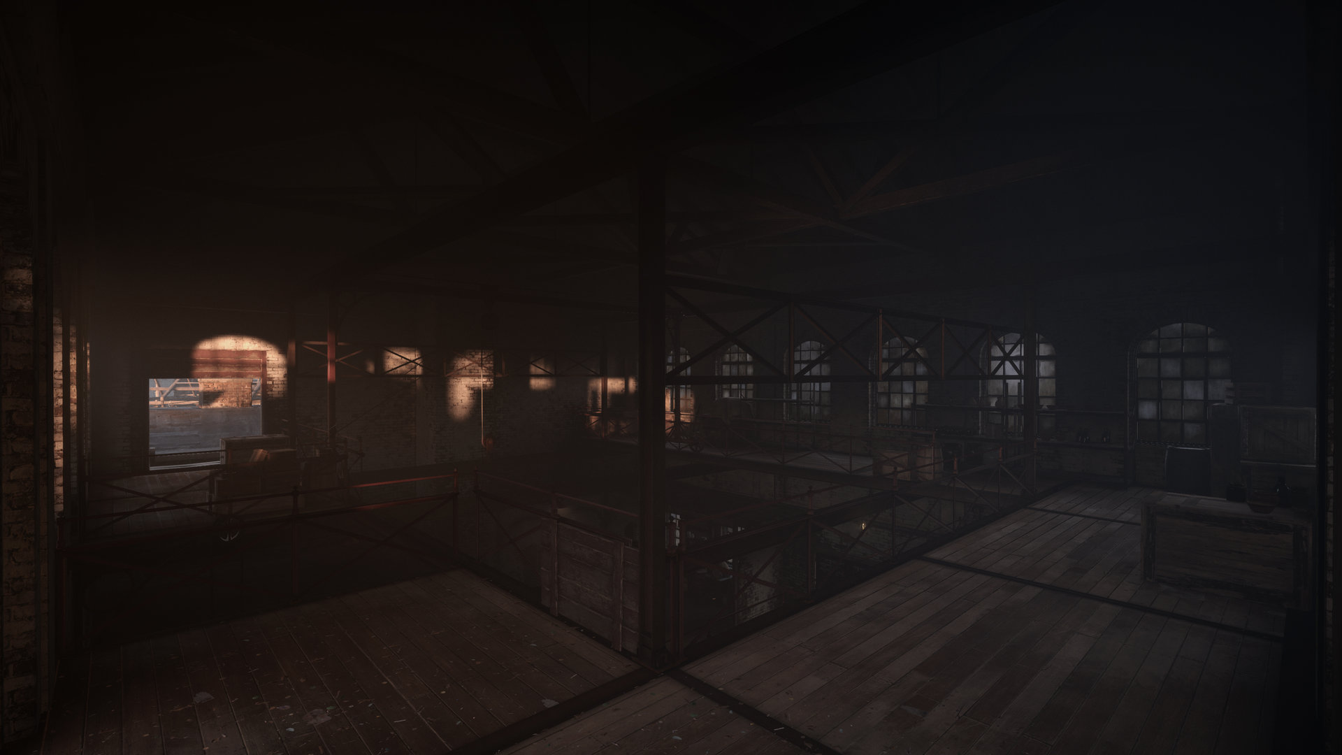 ArtStation Warehouse interior Pottery Barn