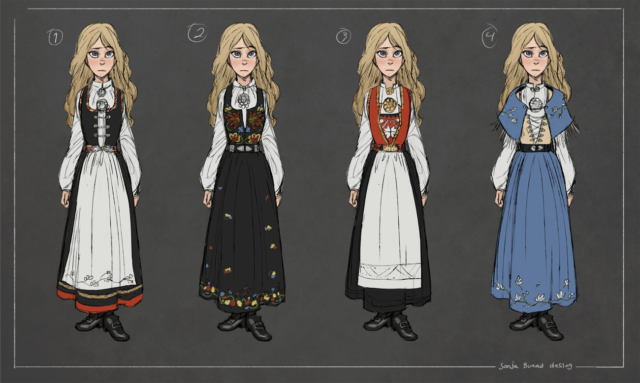 Malin Falch Bunad Dress Designs