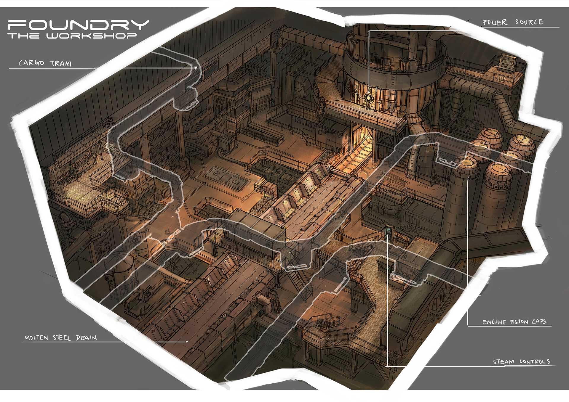 artstation workshop level design