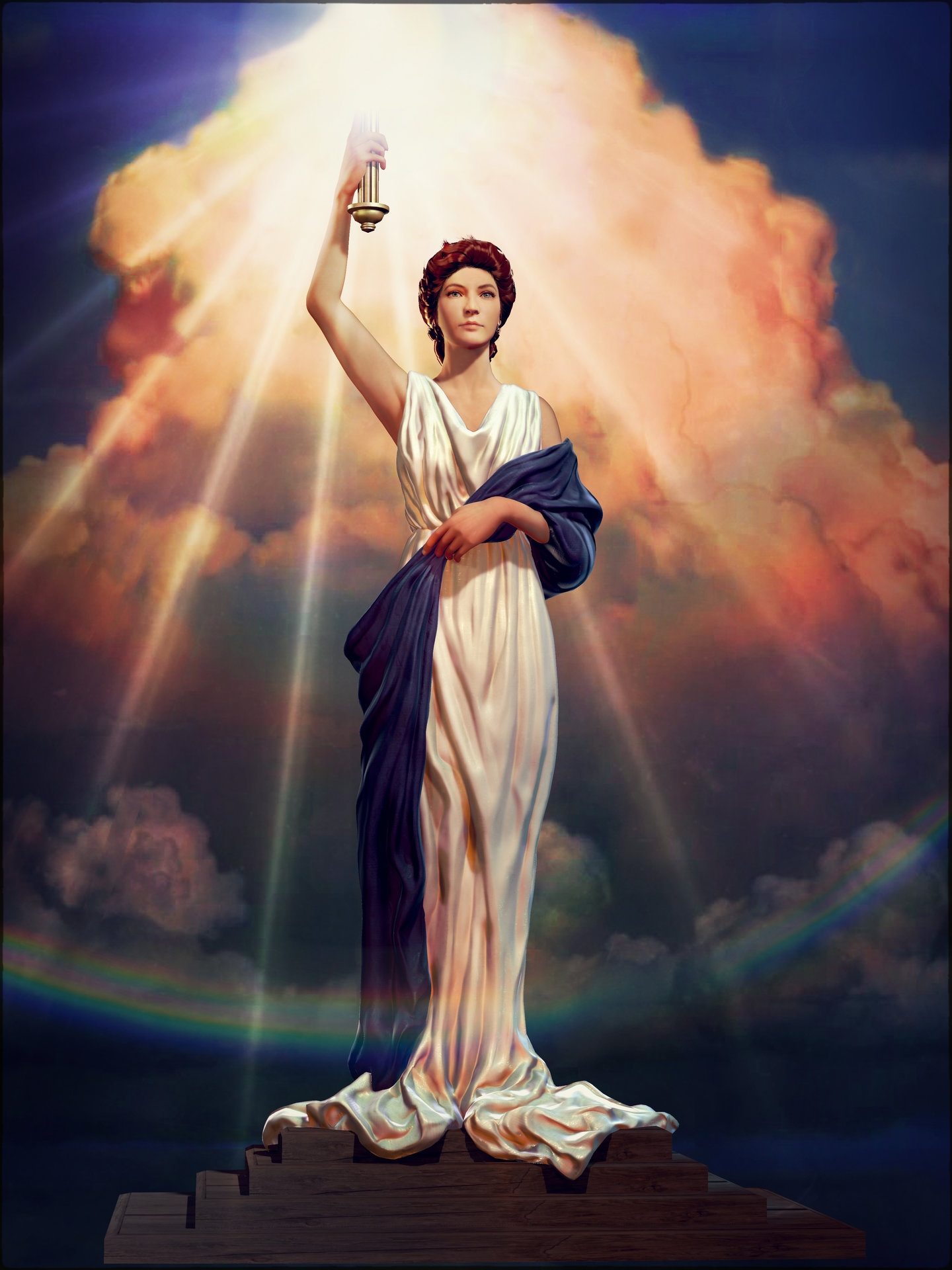 ArtStation - Columbia Pictures - Logo, changgon shin