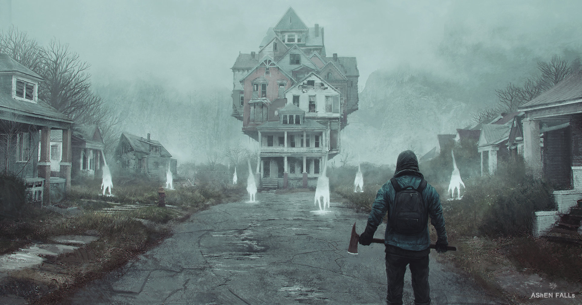 Artstation Ashen Falls Multi House Gilles Ketting