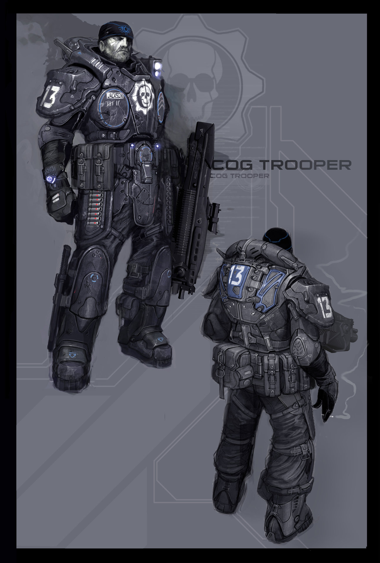 Gears Of War Concept Art
