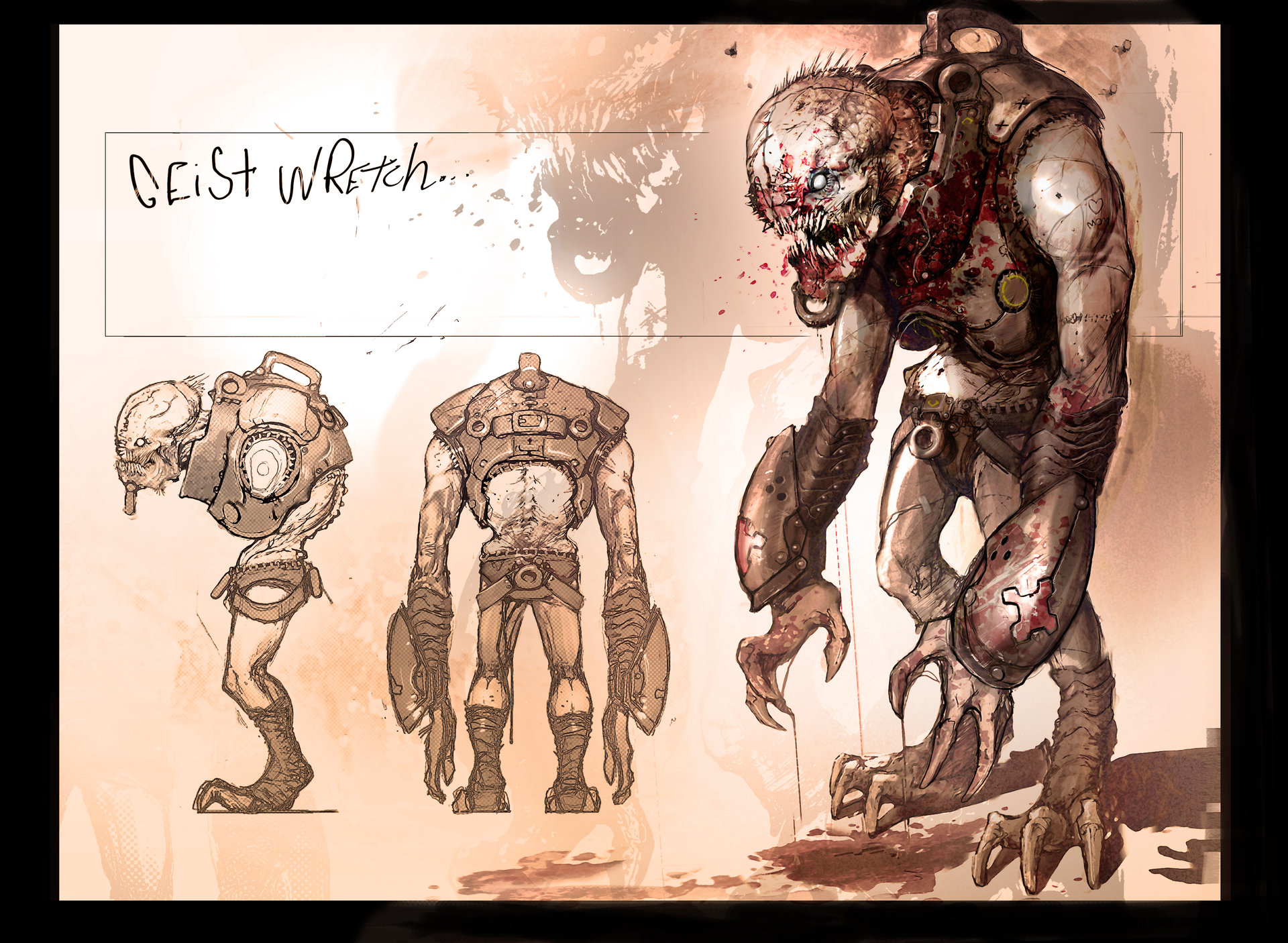 Gears Of War Concept Art