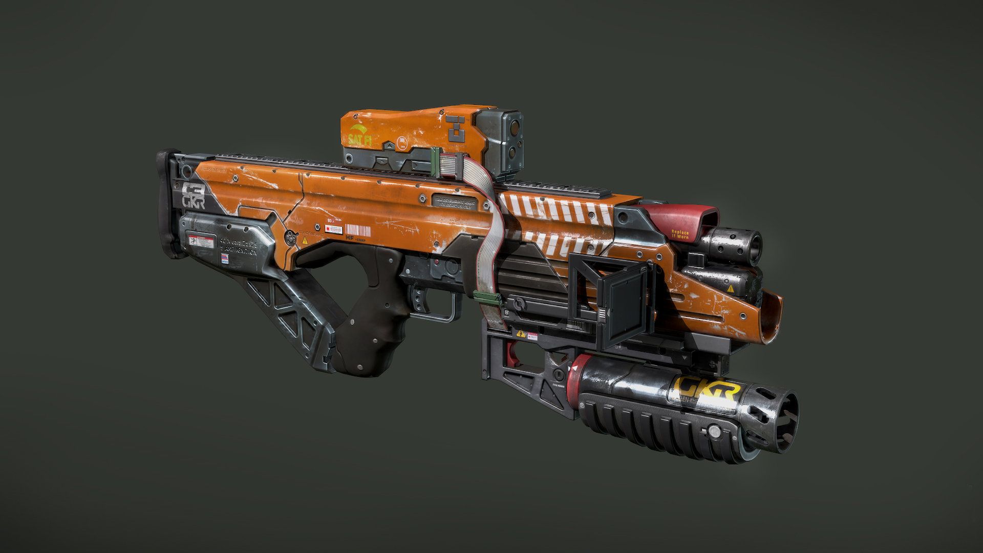 Josh Rife - Elysium 'Crowe' Rifle Variant