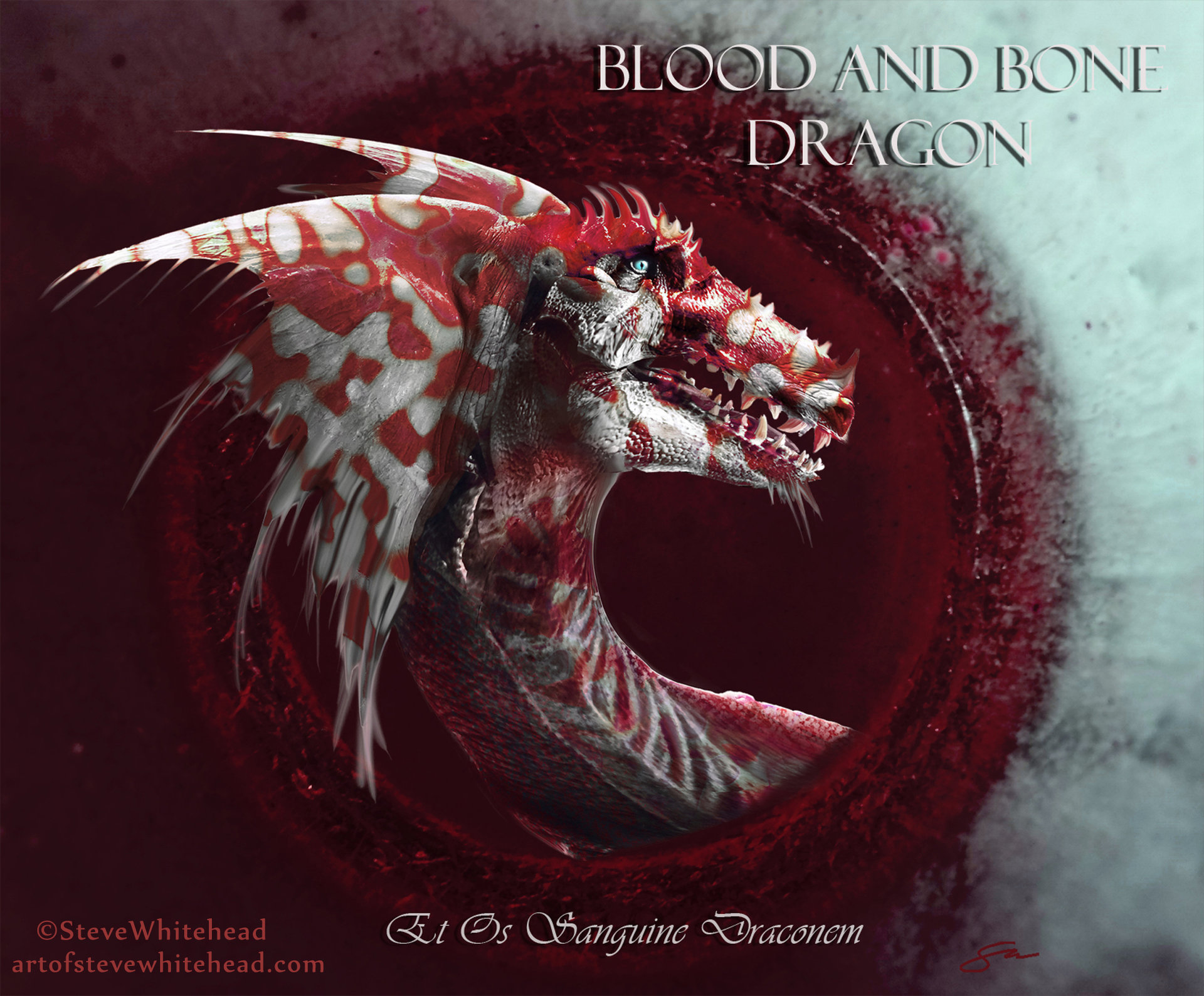 ArtStation - Blood and Bone Dragon