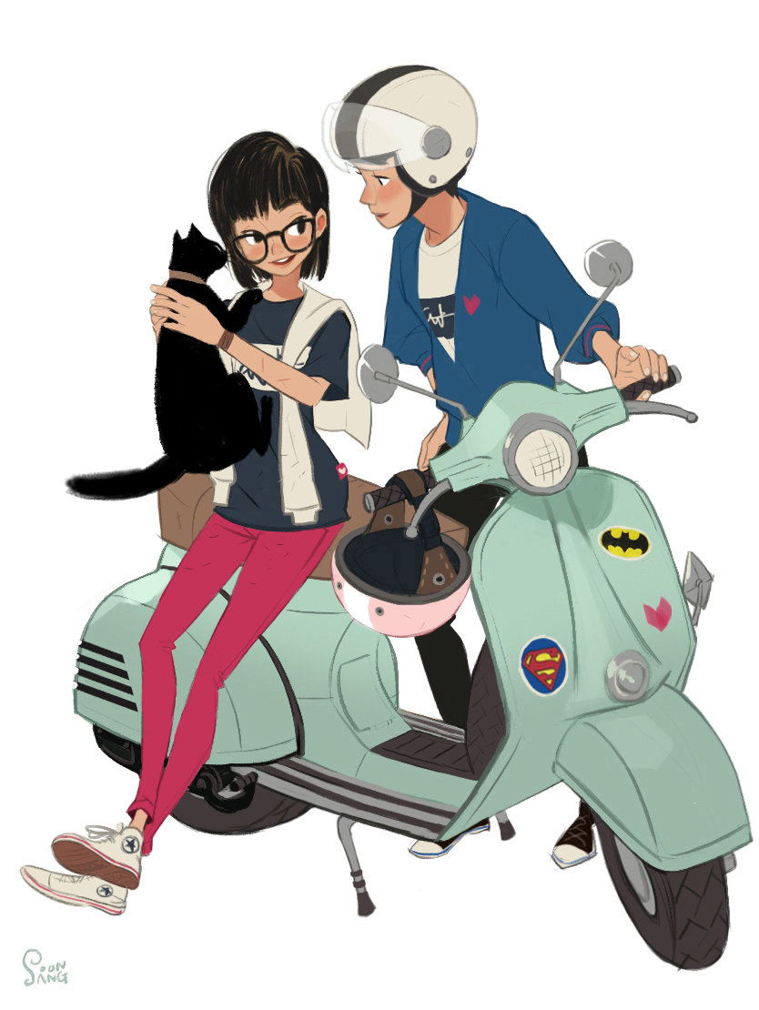 ArtStation - couple, Hong SoonSang