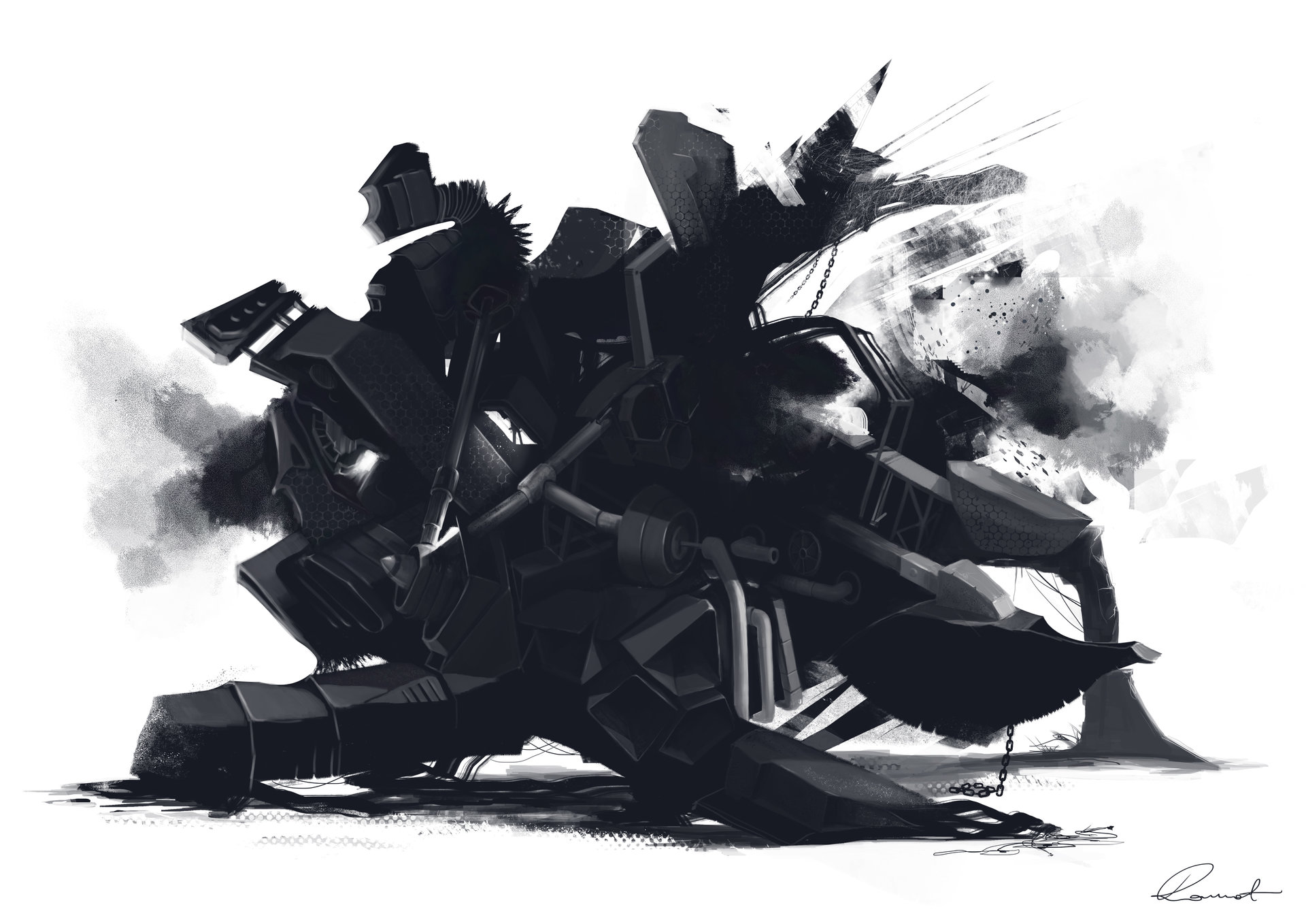 ArtStation Abstract Machine 1