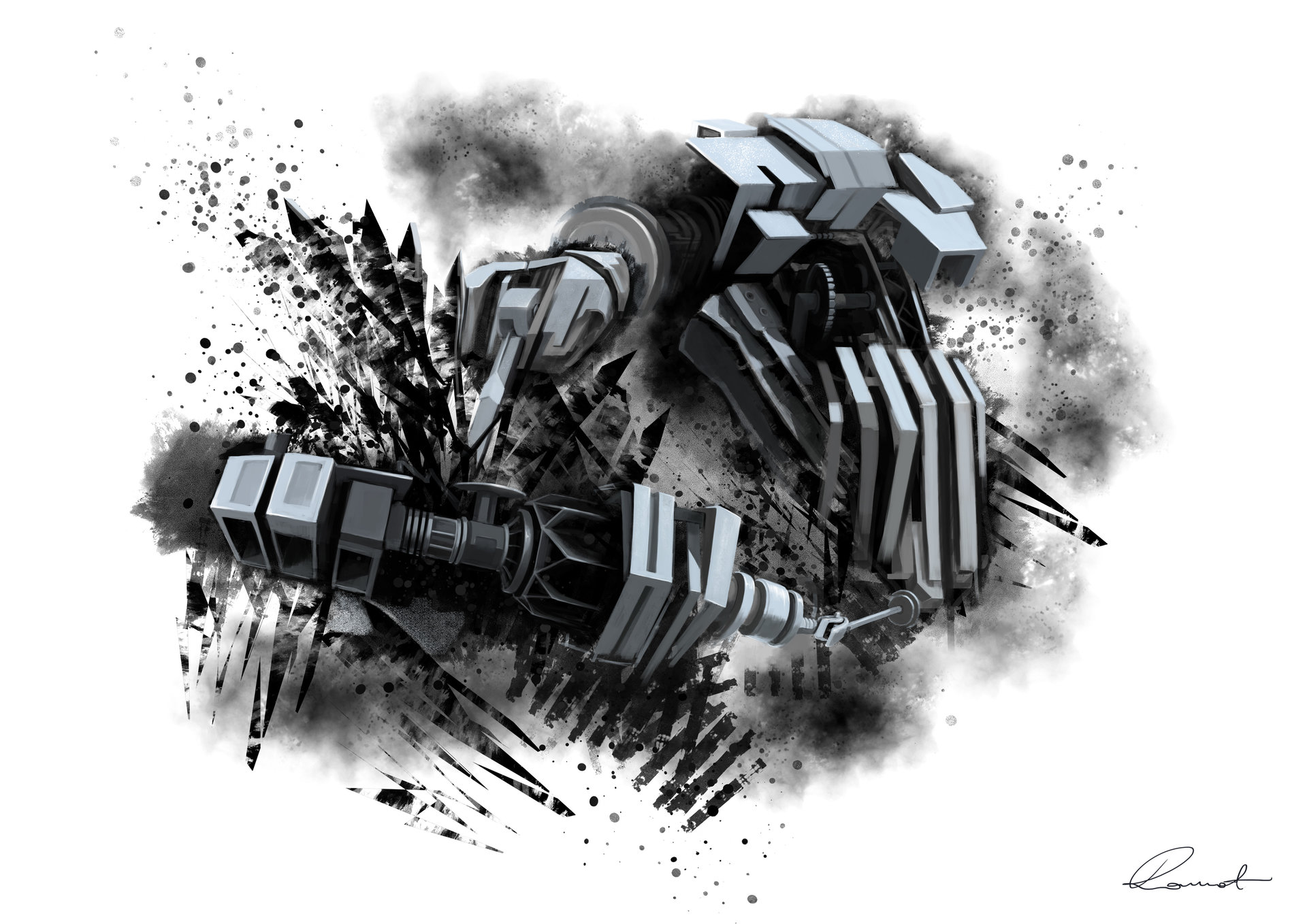 ArtStation Abstract Machine 3