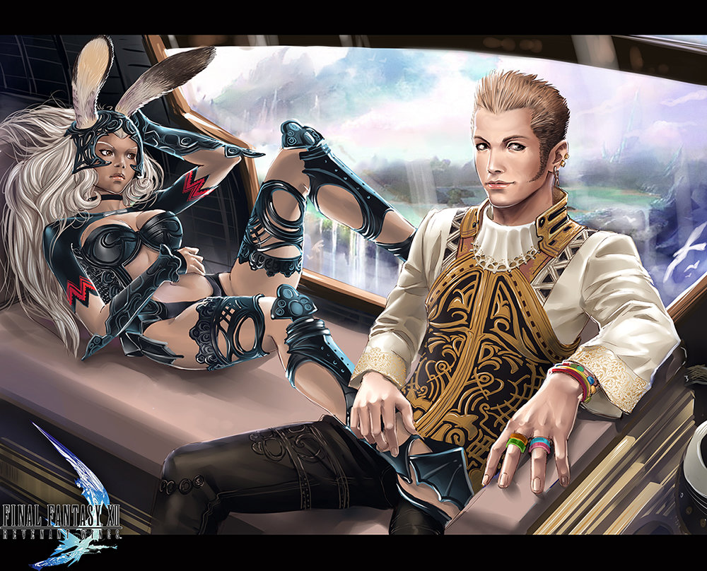 Fran and Balflear_ Final Fantasy XII