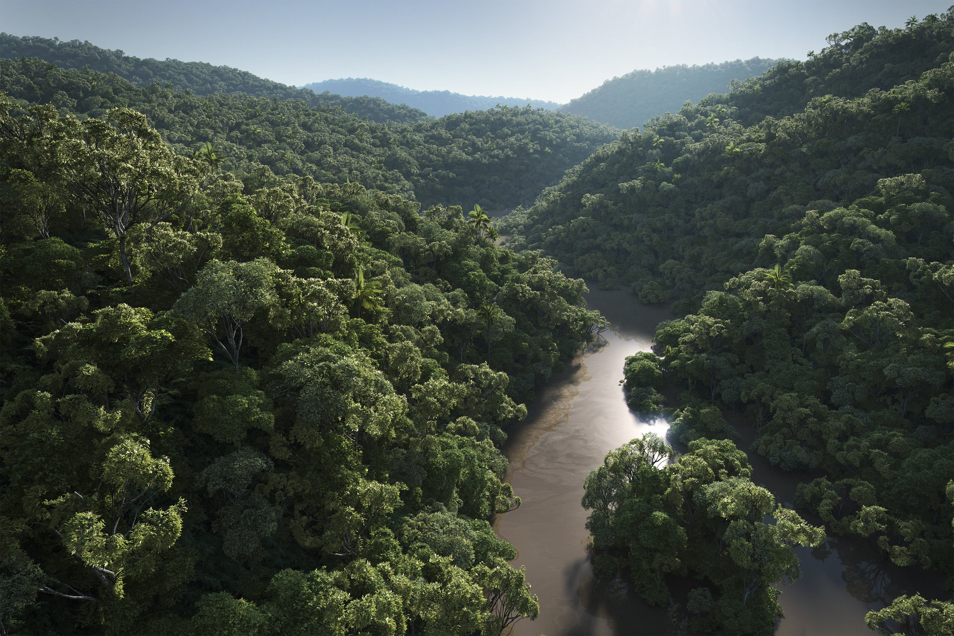 Artstation Tropical Jungle 3d Gelmi Art Studio
