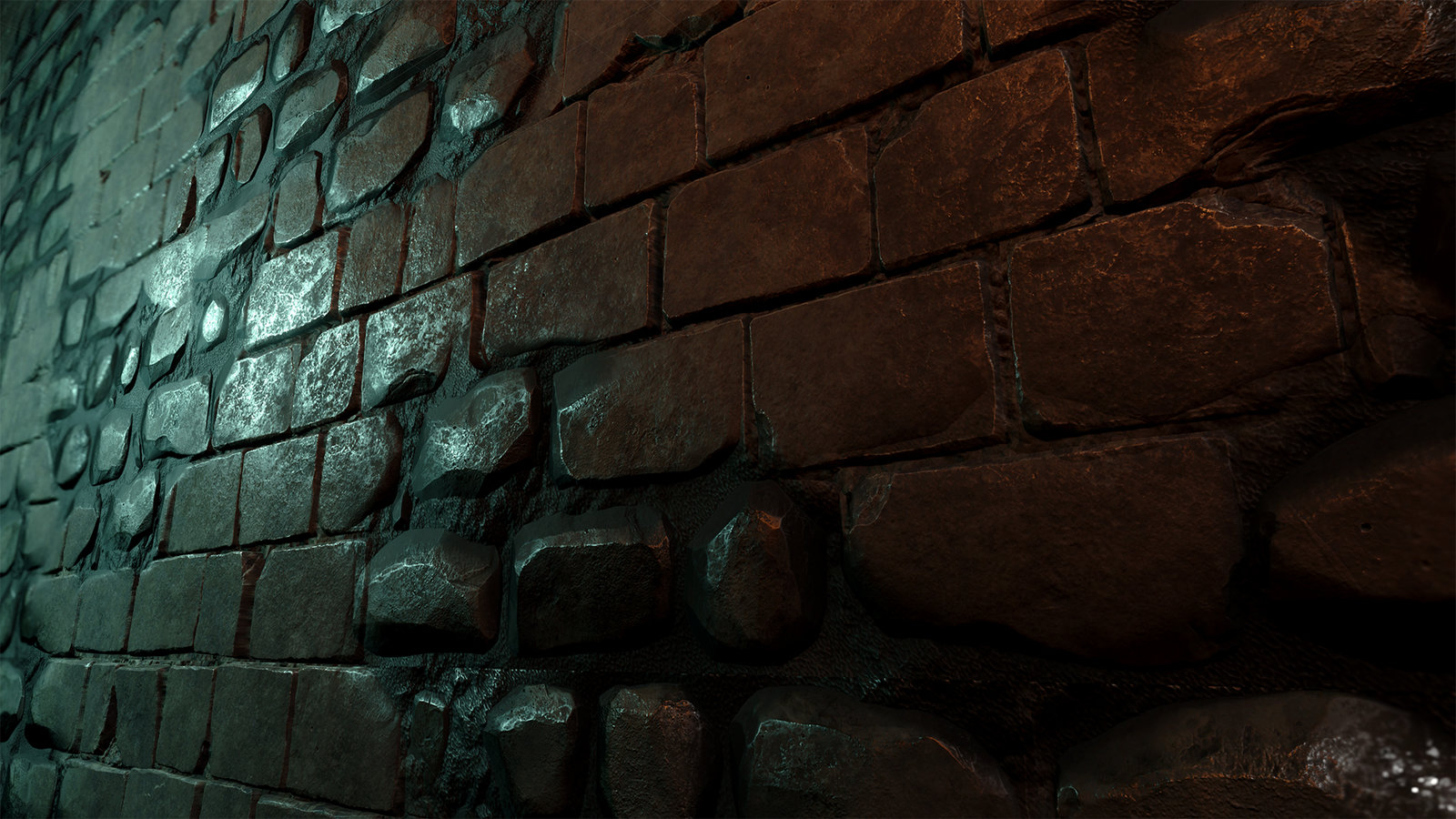brick wall texture in Unreal 4