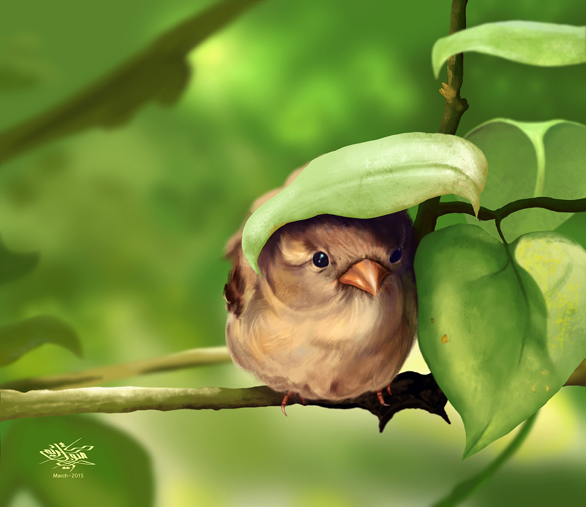 ArtStation - Cute Little Bird