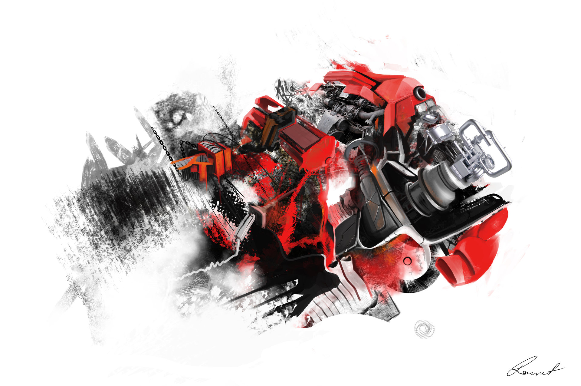Rafal Ramatowski Abstract Machine 4