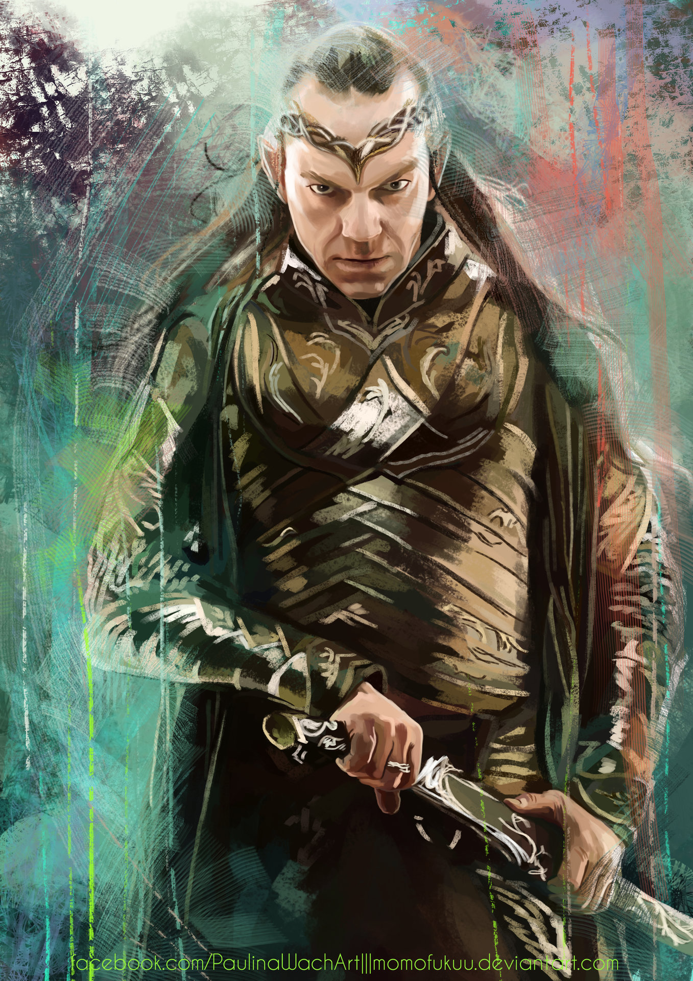 ArtStation Lord Elrond, Paulina Wach