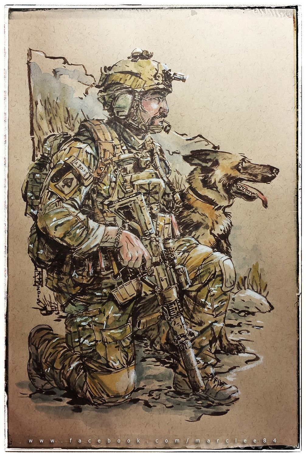 ArtStation UKSF x MWD, Marc Lee