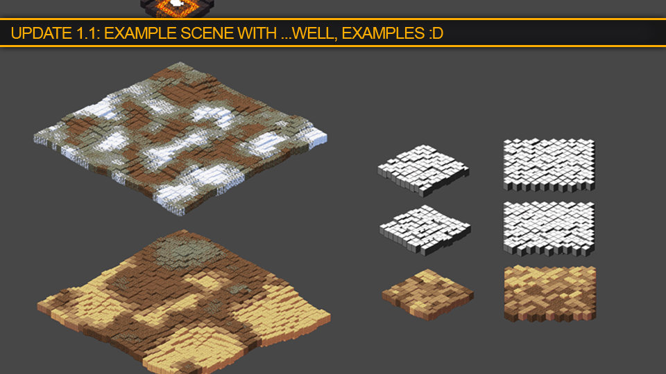 Example how to create worlds from bitmaps including heightmaps. The world generator will be released soon, too!