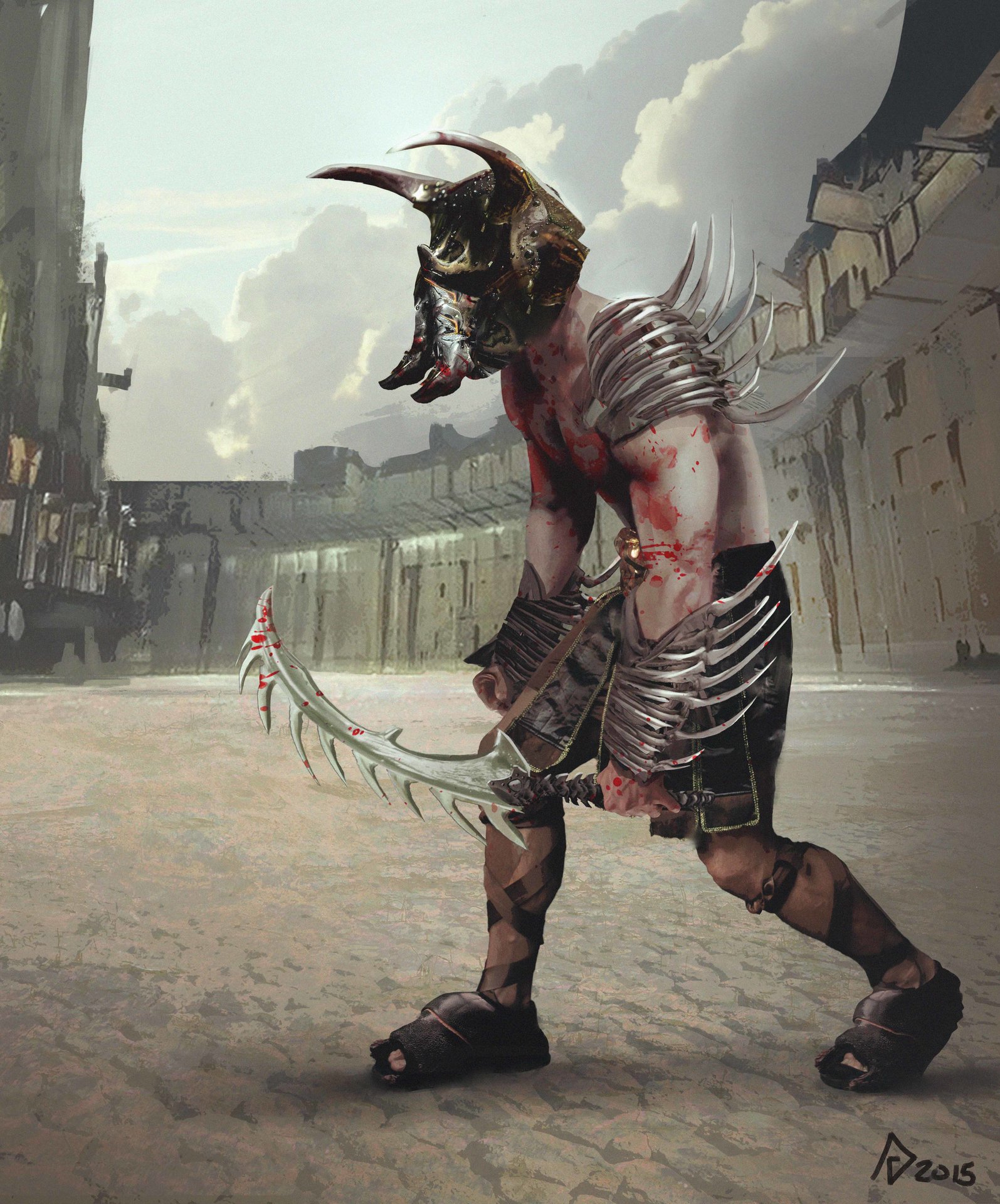 Dark Gladiator арт