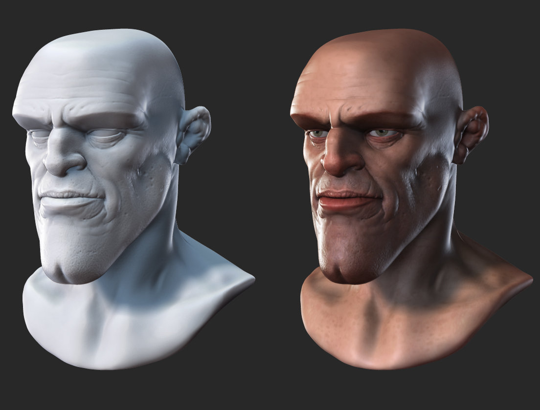 Thanos референс Zbrush