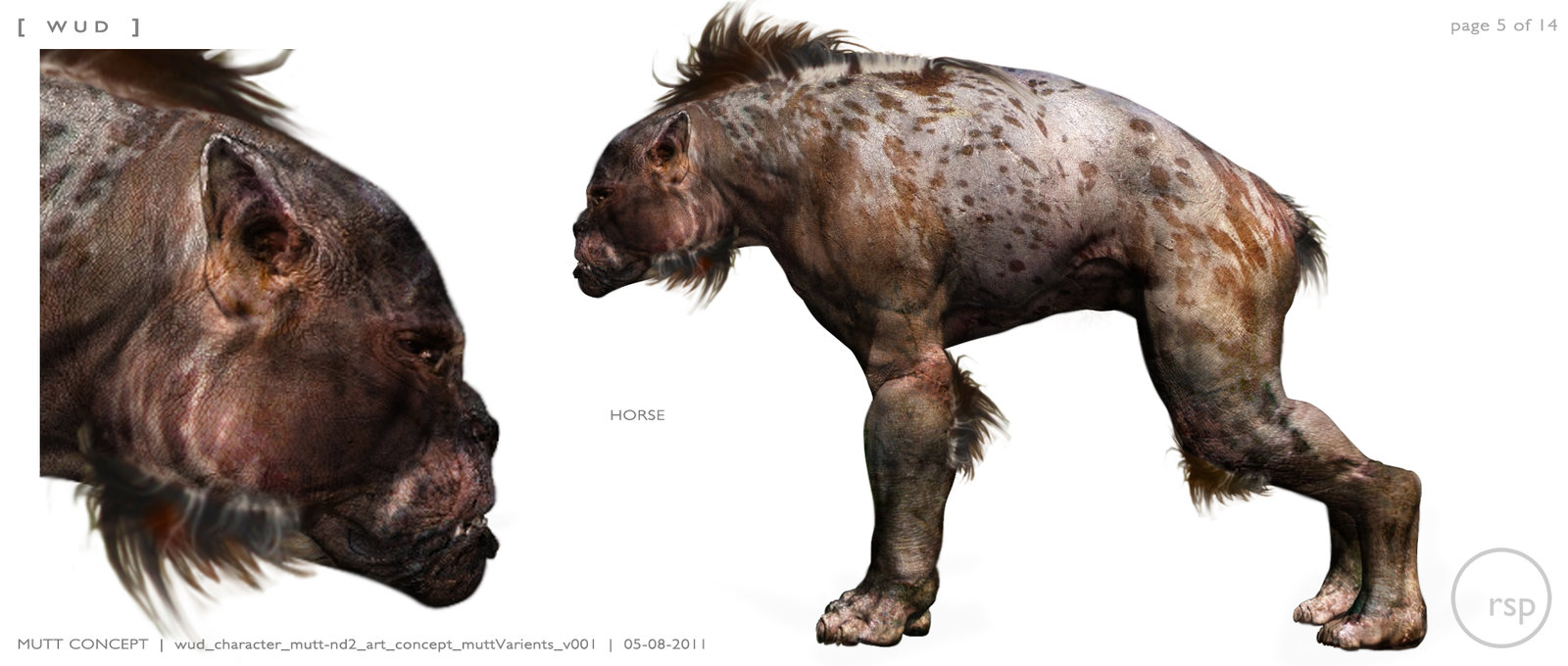 Nick Pill The Hunger Games Mutts Concept Artwork for the Film