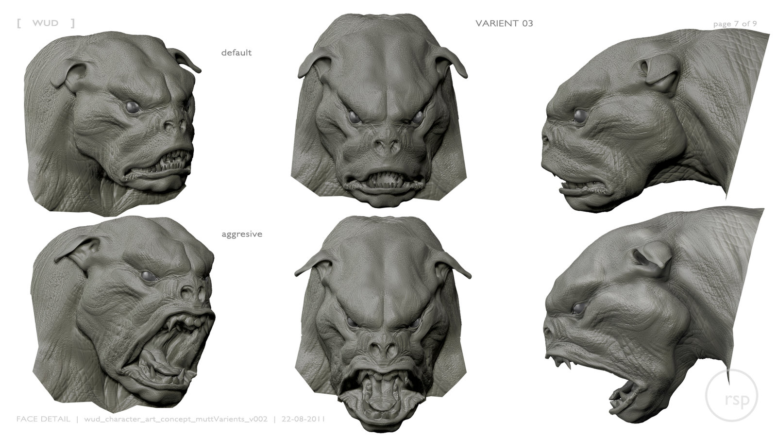 Nick Pill The Hunger Games Mutts Concept Artwork for the Film