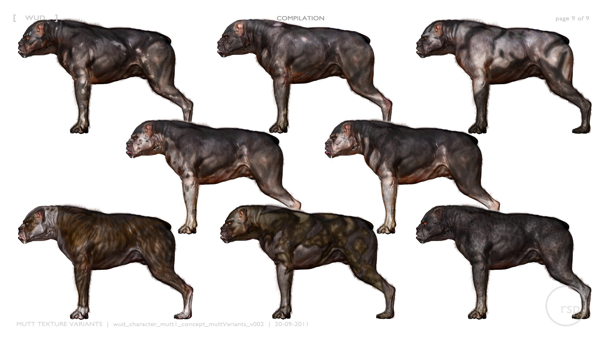 Nick Pill The Hunger Games Mutts Concept Artwork for the Film