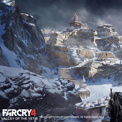Xu zhang far cry 4 dlc valley of the yetis concept art by xuzhang 37