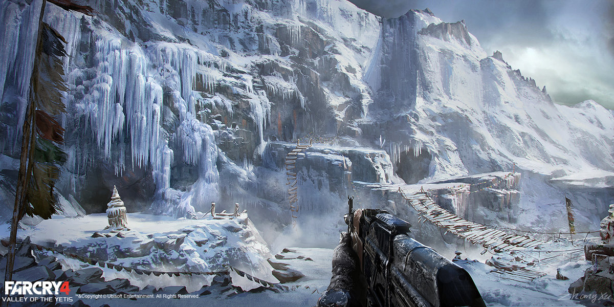Xu Zhang Far Cry 4 Dlc Valley Of The Yetis Concept Art Xu Zhang Far Cry 4 Dlc Valley Of The Yetis Concept Art