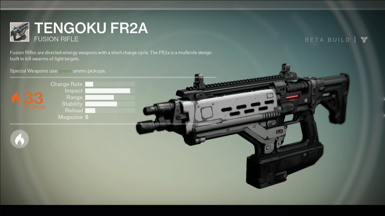 ArtStation - Destiny: Fusion Rifle 1 ( 3d hard surface model) in-game