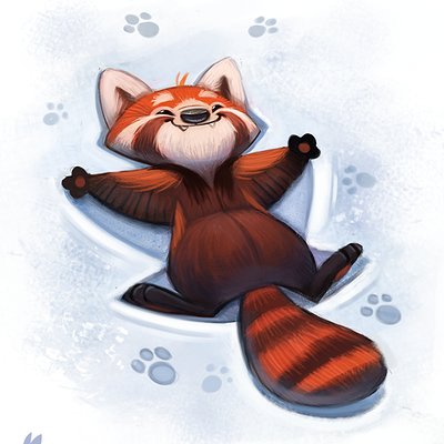 Piper thibodeau day 823 oh my gosh that red panda video is cute by cryptid creations d8j0n56