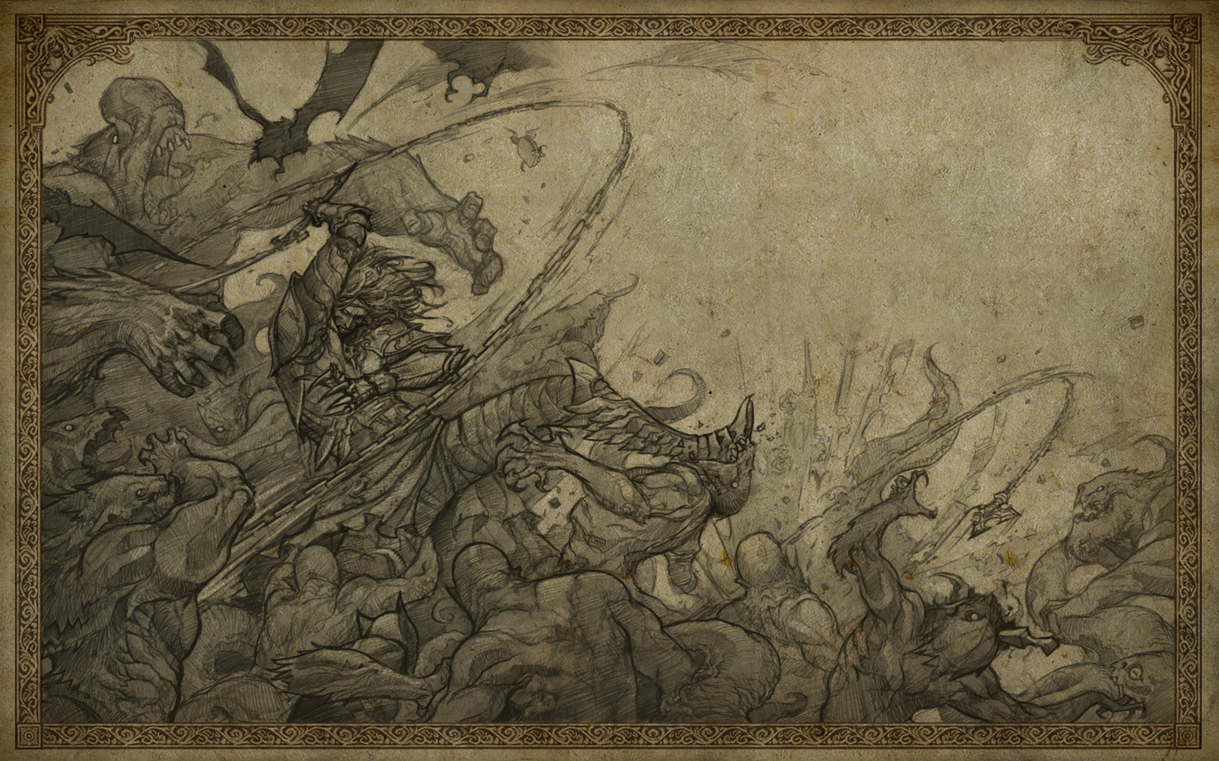 ArtStation - Castlevania Lords Of Shadows Demo Illustration