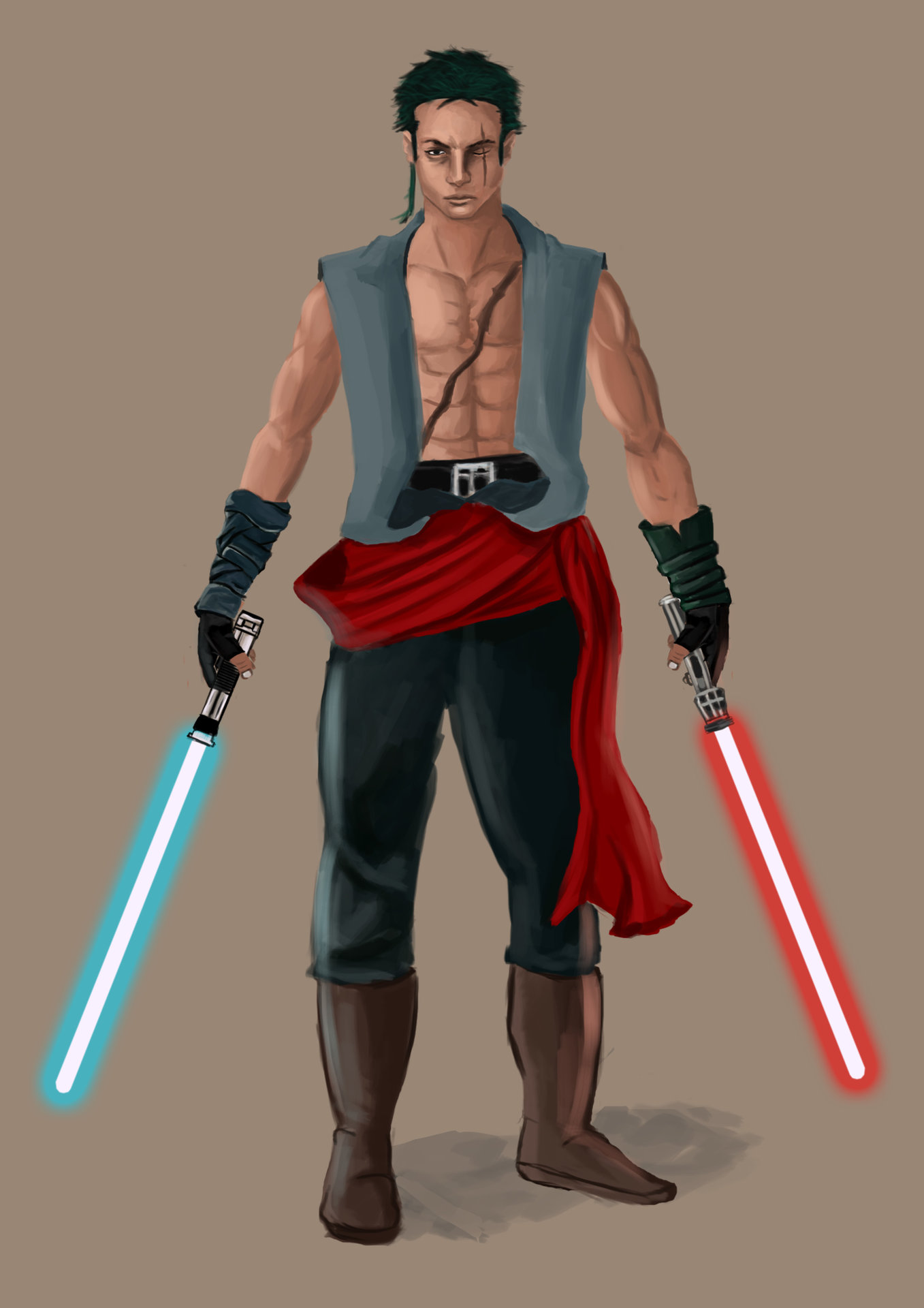 ArtStation Roronoa Zoro (StarWars ReDesign)