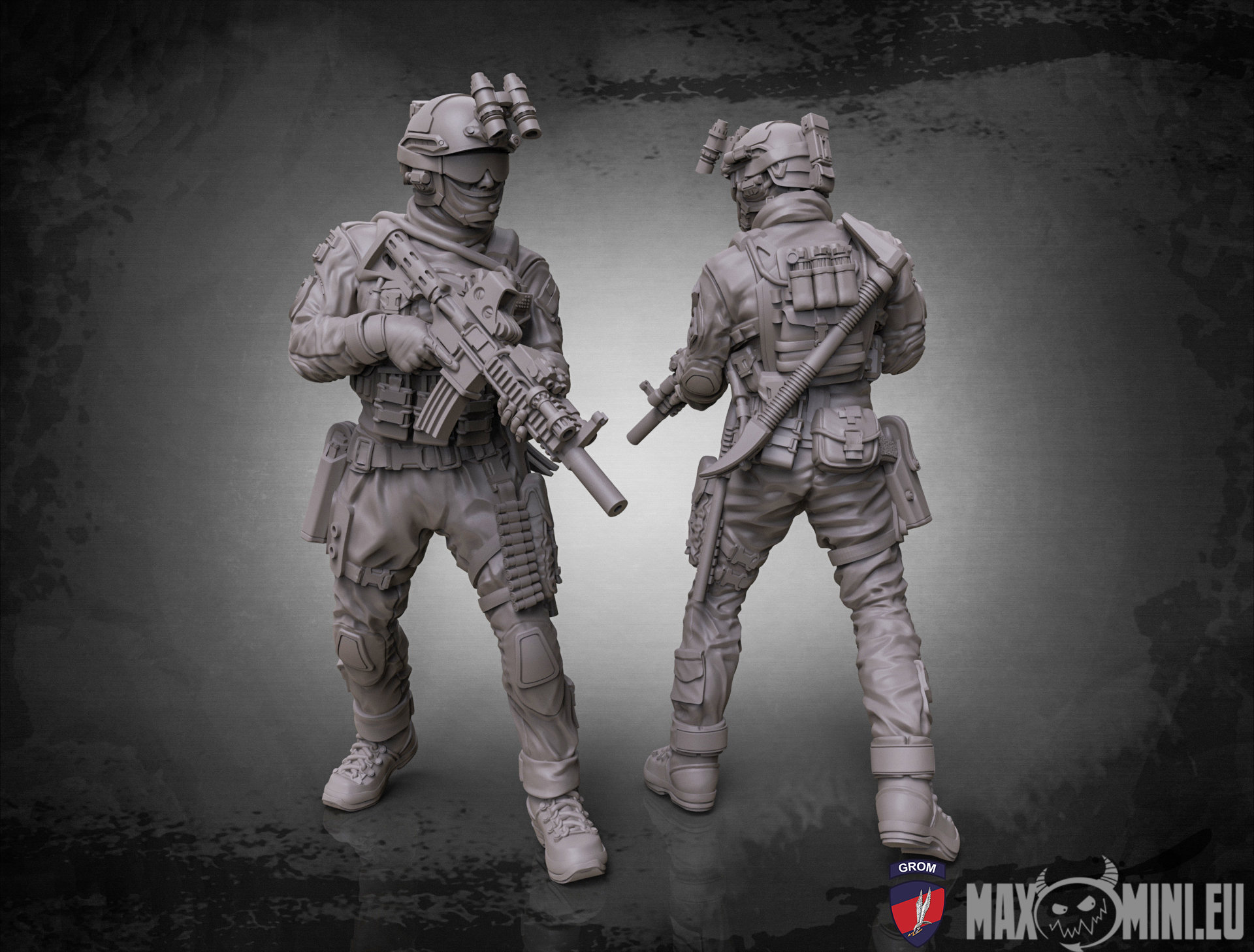 Konrad Rogowski MaxMini.eu (3D printing, miniatures)