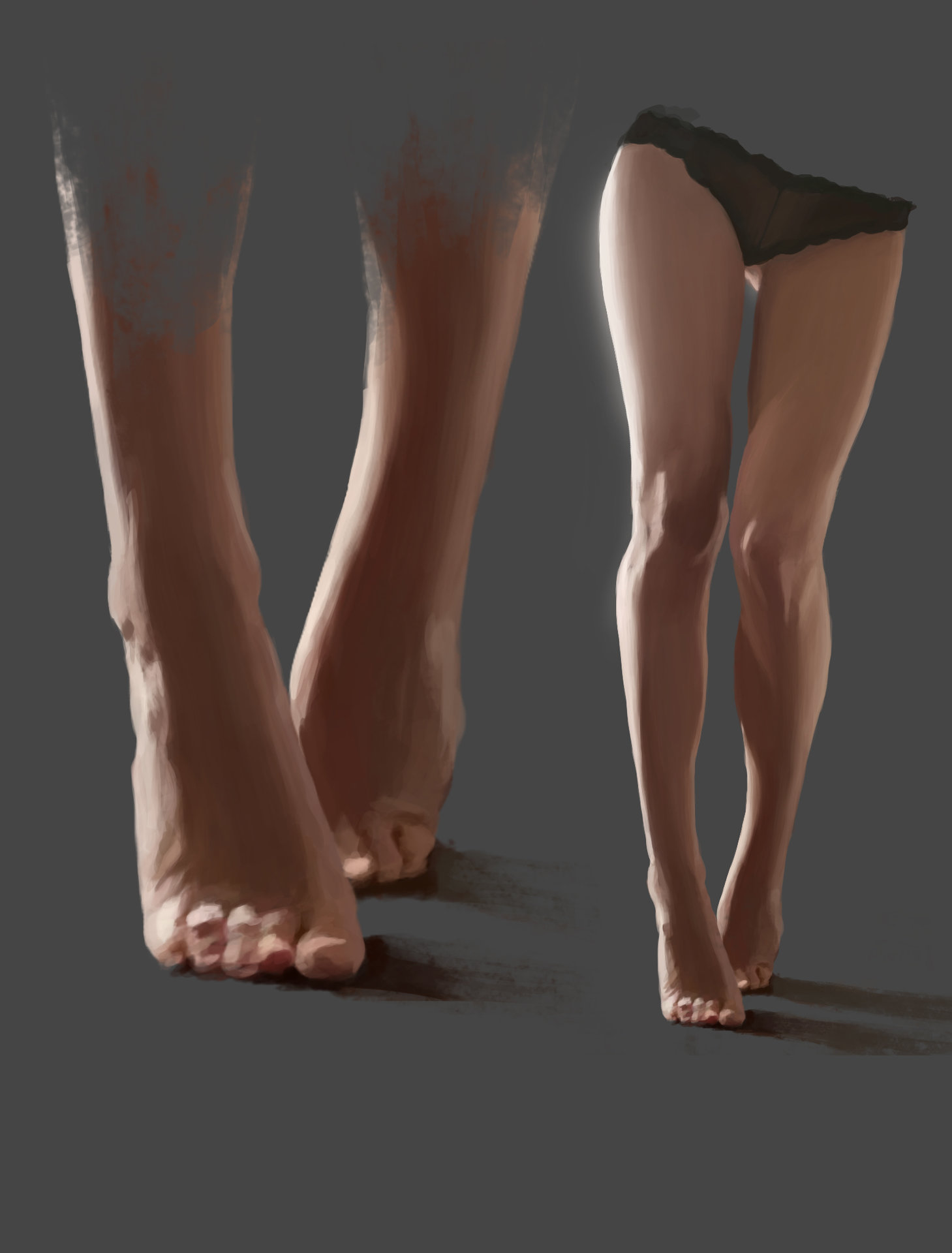 Leg art. Колени референс согуныт. Женские ноги спереди. Человеческая нога. Согнутые женские ноги.