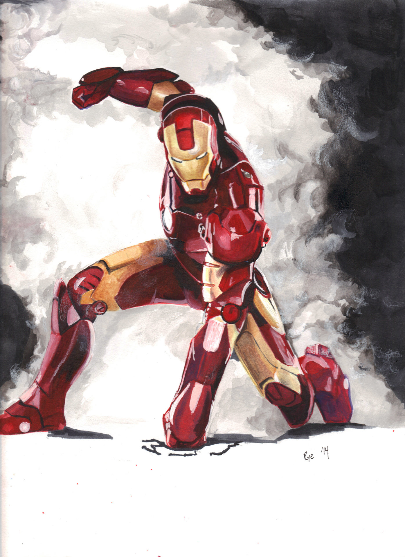 Iron Man 2 Movie Sketch Card by Travis Walton at Amazon's Entertainment  Collectibles Store