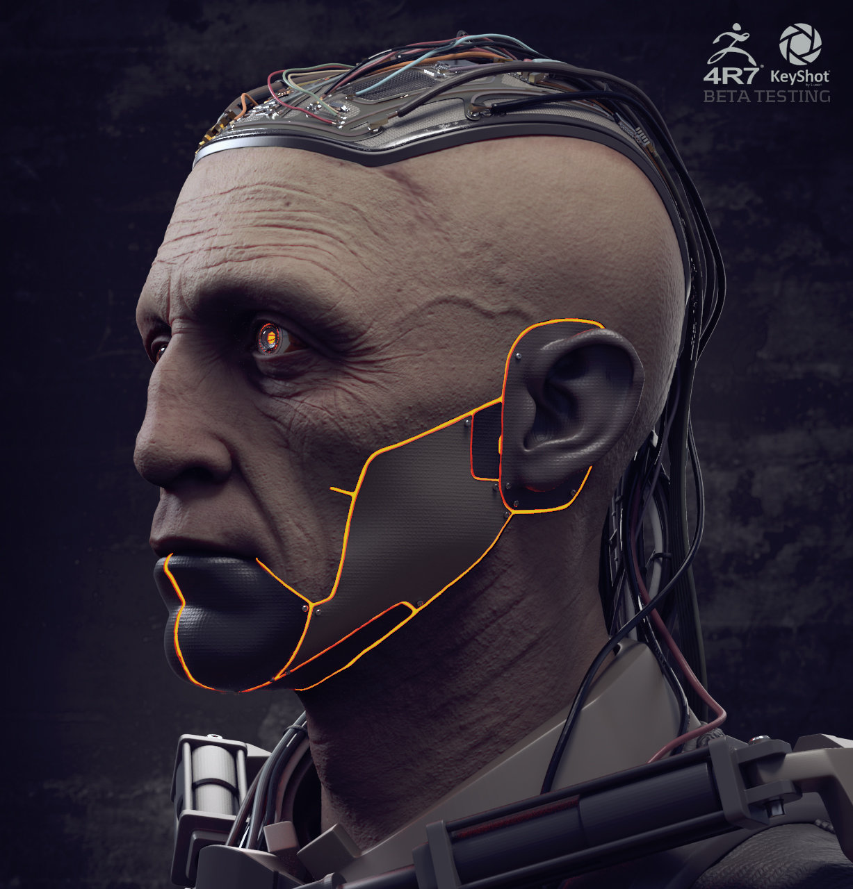Head v2. Дэниел киберпанк. Киберпанк реализм. Киберпанк реализм пипинт. Монстры киберпанк реализм.