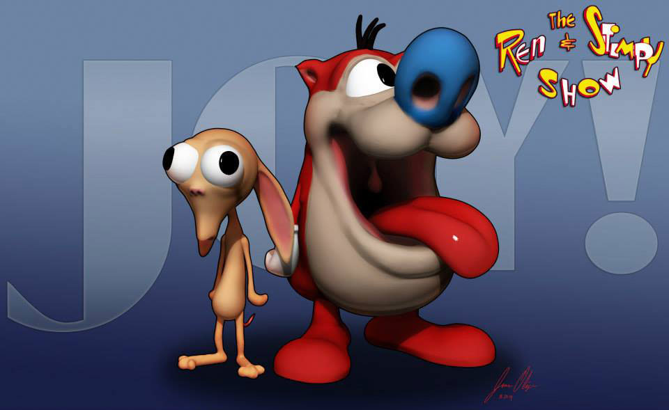 Artstation Ren And Stimpy Jesse Oliger