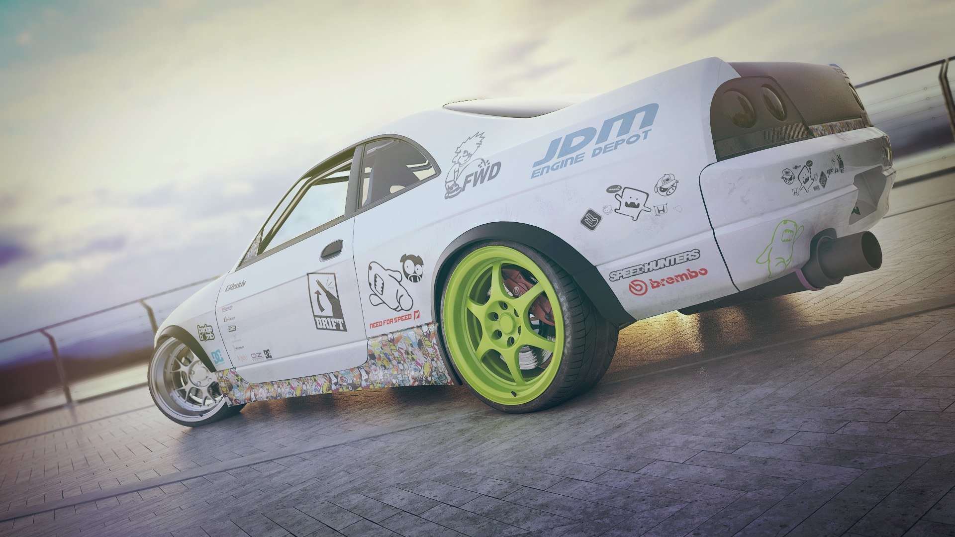 Skyline r33 дрифт
