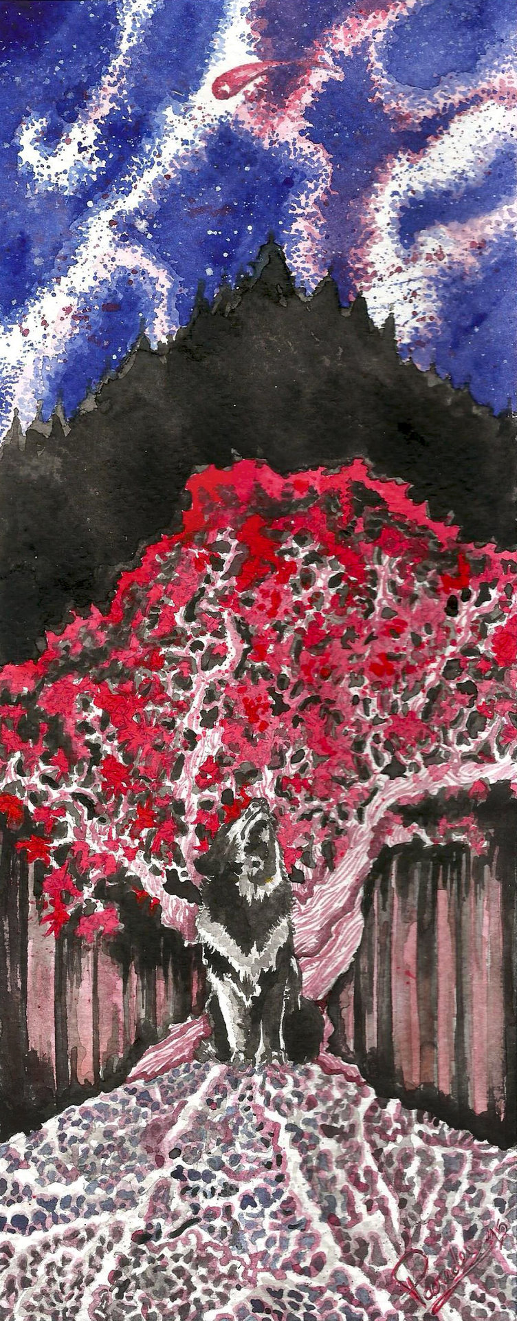 Artstation Red Comet Matias Paredes