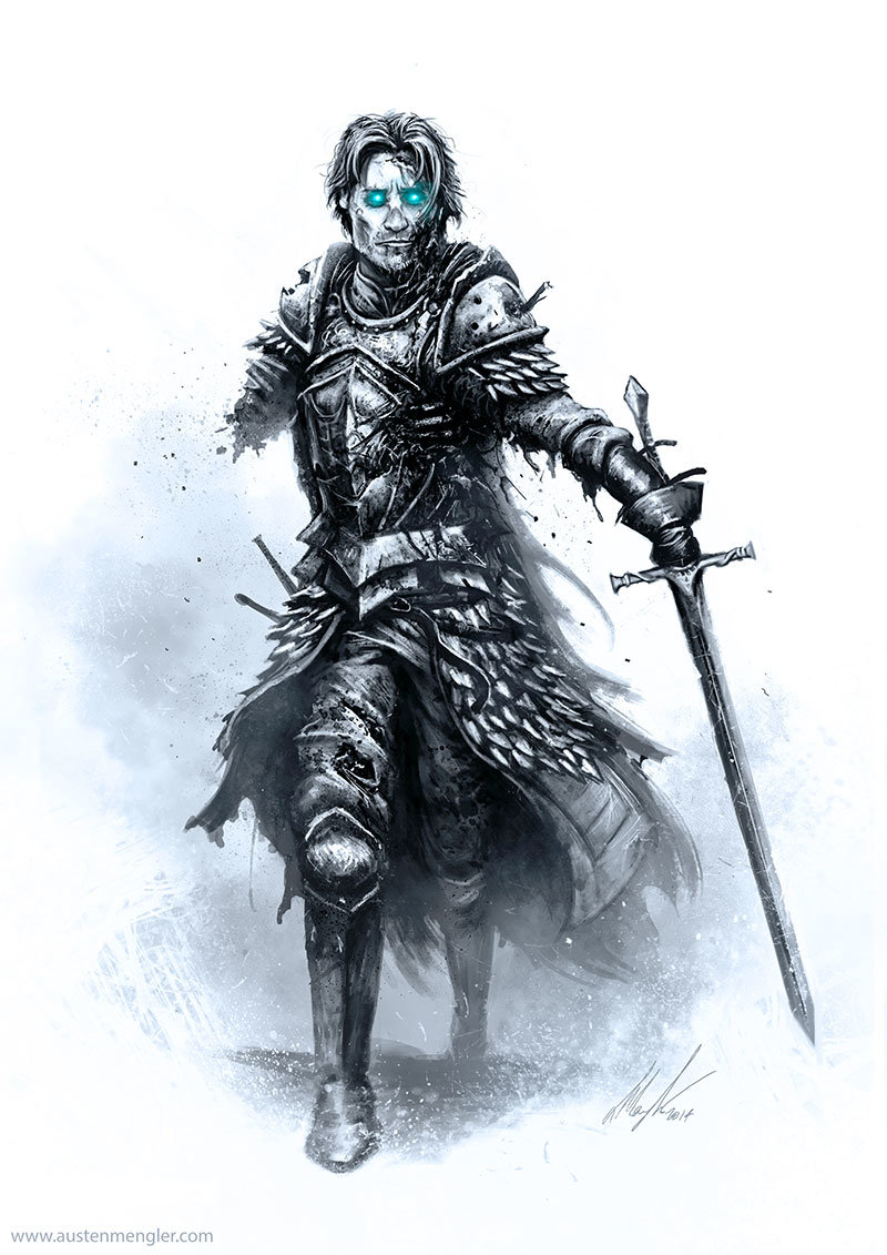 slanina ooze klub game of thrones white walkers fan art