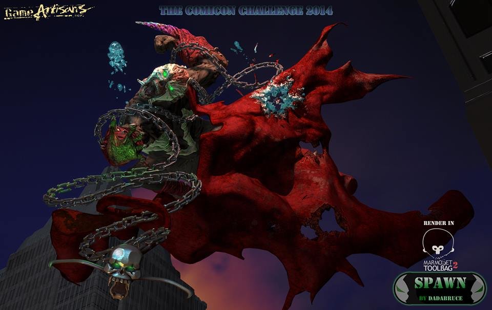 ArtStation - Spawn ( 2014 Comicon Challenge)