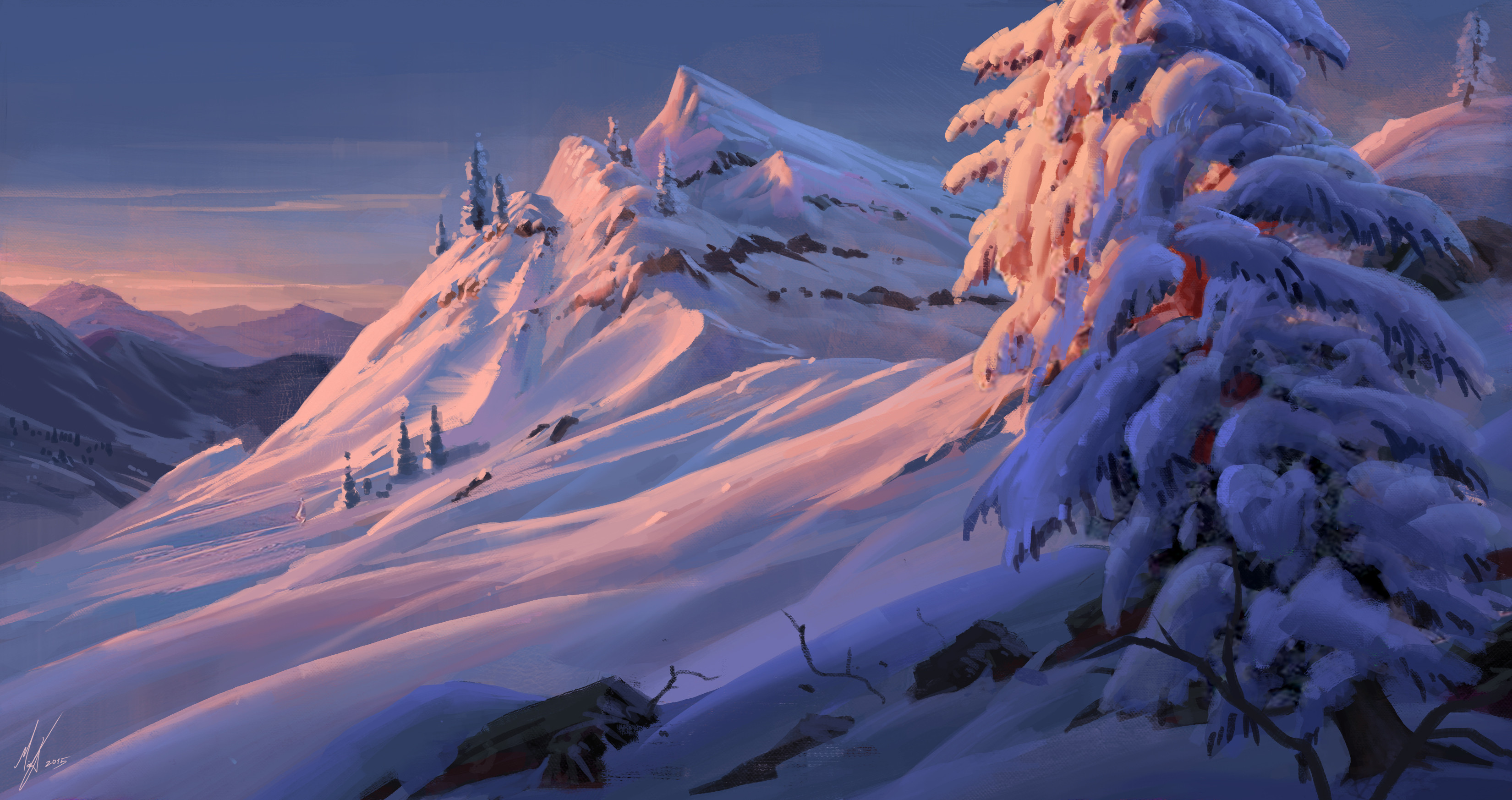 Michal Kus Snowy Rocky Sunset Speedies Michal Kus Snowy Rocky Sunset Speedies