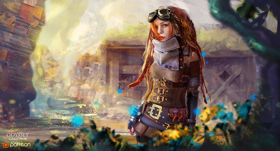 Joshua Calloway Odyssey Splash Page