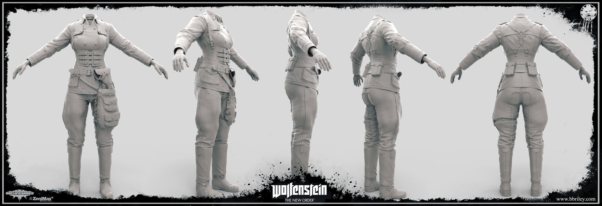 Wolfenstein New Order: Occupied Edition no Behance