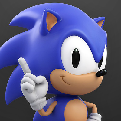 ArtStation - (2019) Sonic Adventure 2 Shadow Model