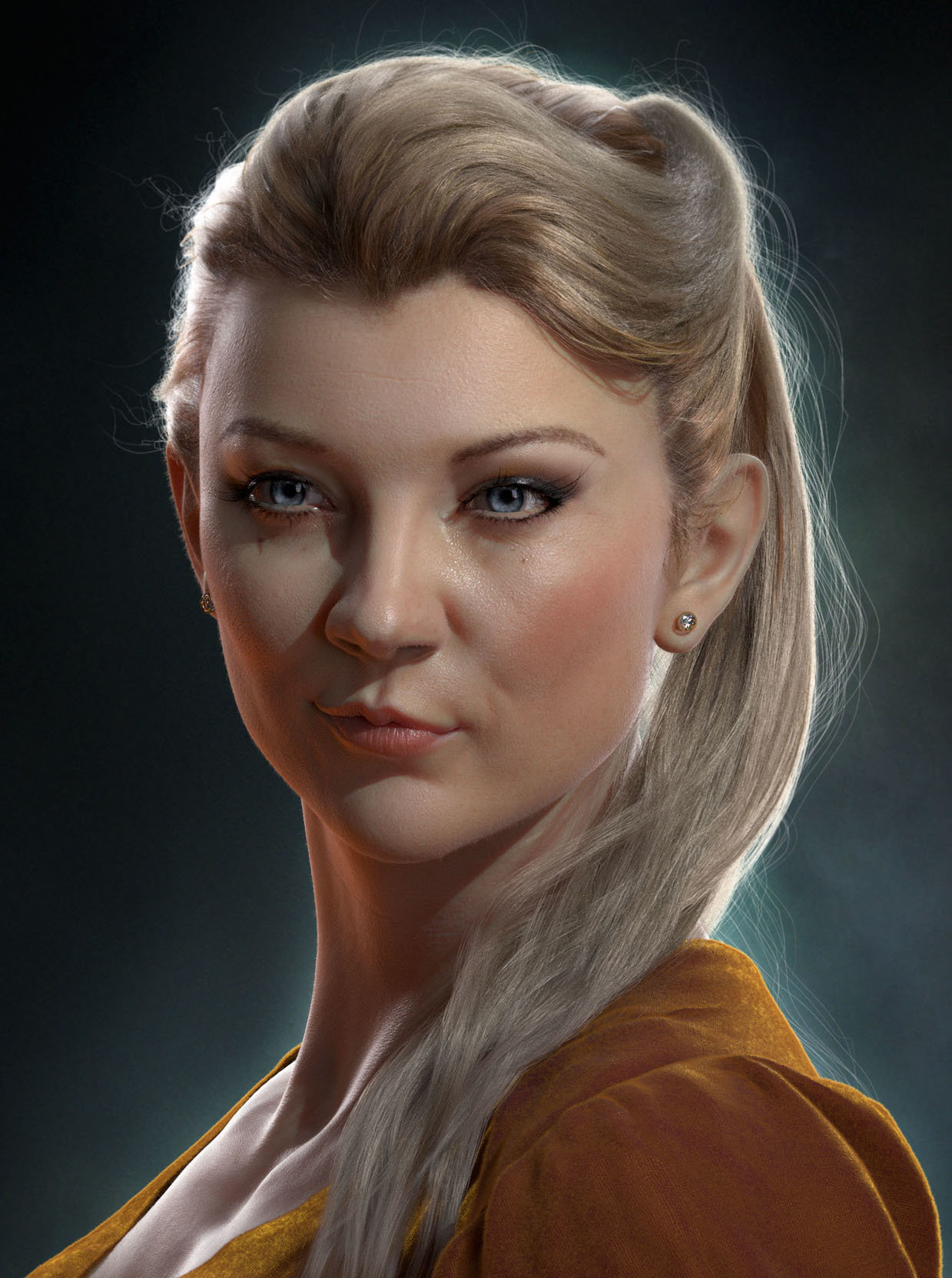 ArtStation Natalie Dormer Portrait