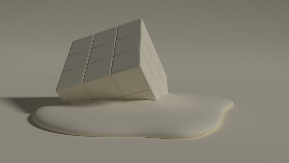 Phil Gosch - Melting Rubiks Cube