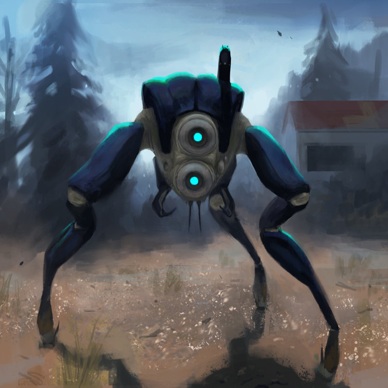 Artstation 7 Video Game Creatures Chris Kotiesen